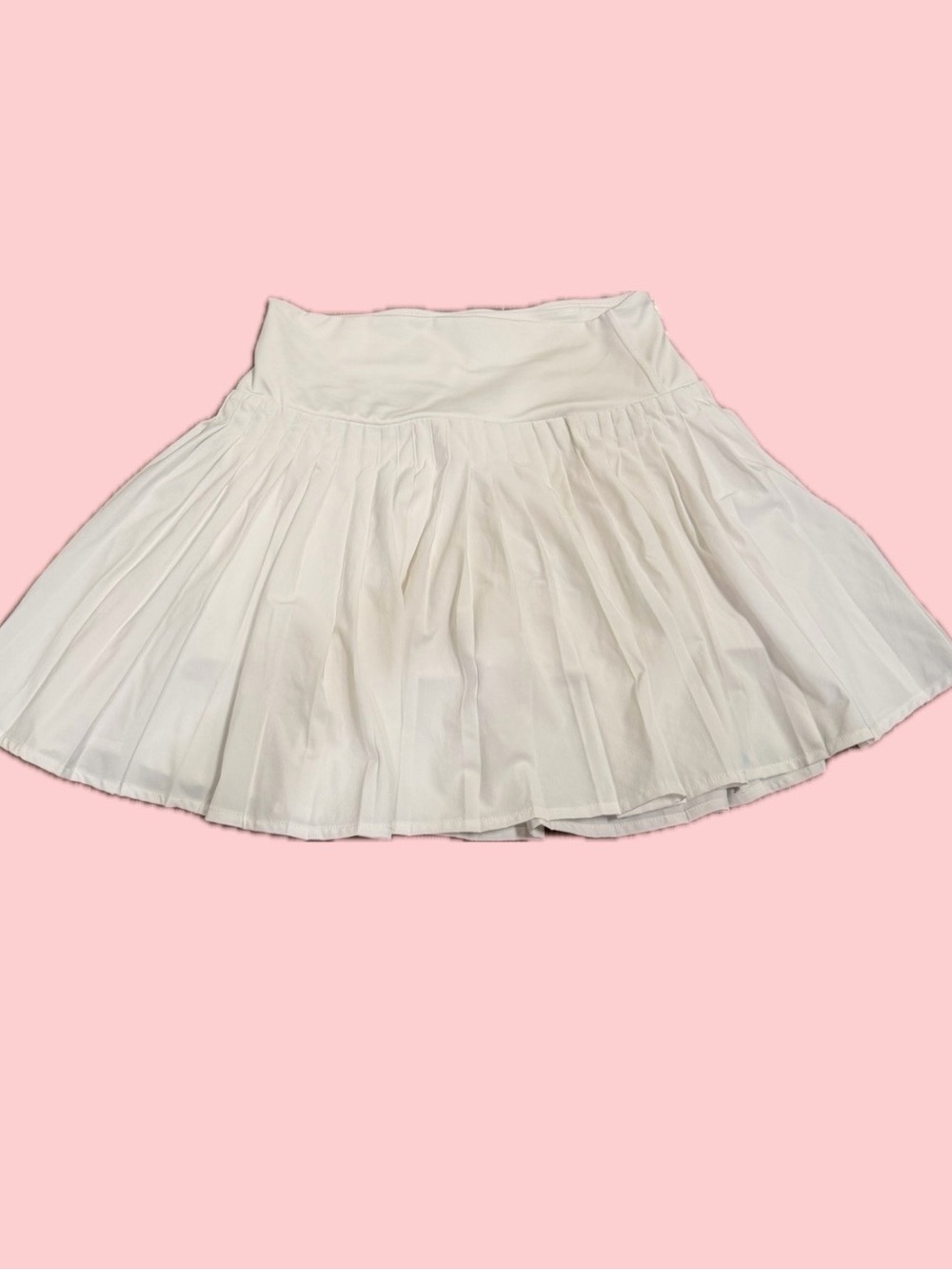 all in motion White Pleated Tennis Skirt